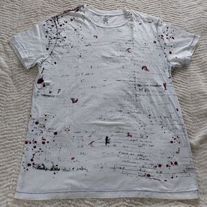Decree Writing Ink Splatter Shirt
